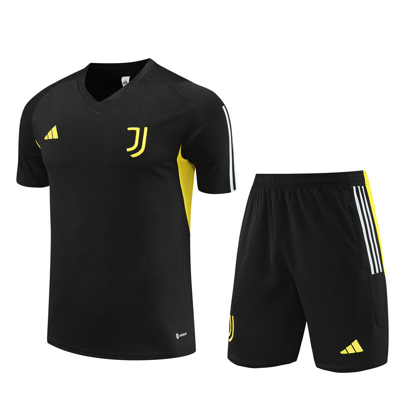 AAA Quality Juventus 23/24 Black/Yellow Training Kit Jerseys